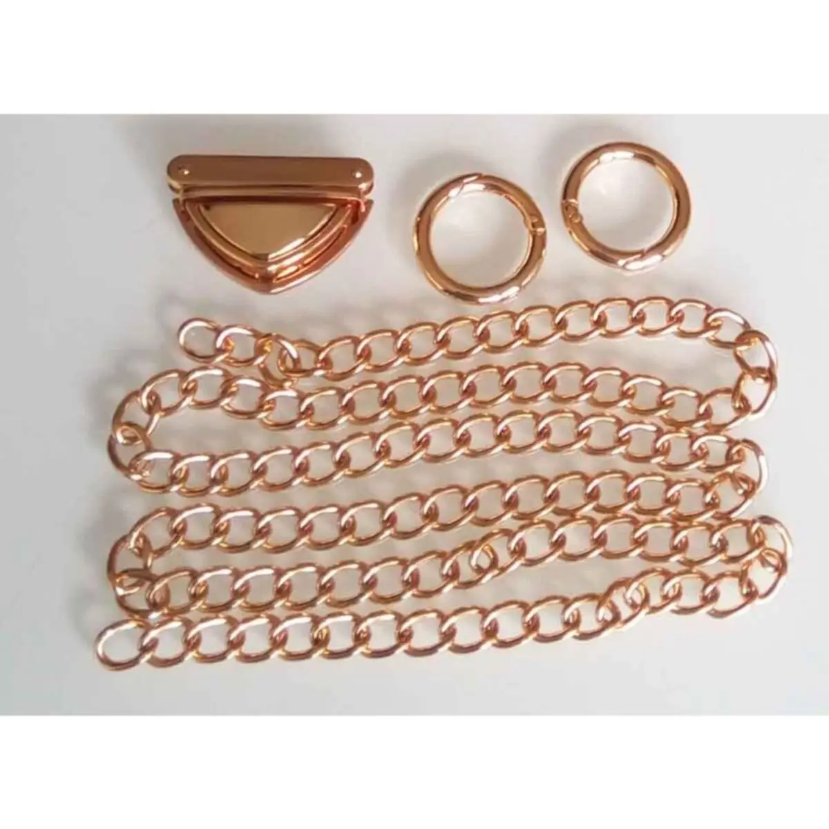 Light Gold Color Chain Set Silver Color Chain Set Bag Chain Set Bag Chain Sets