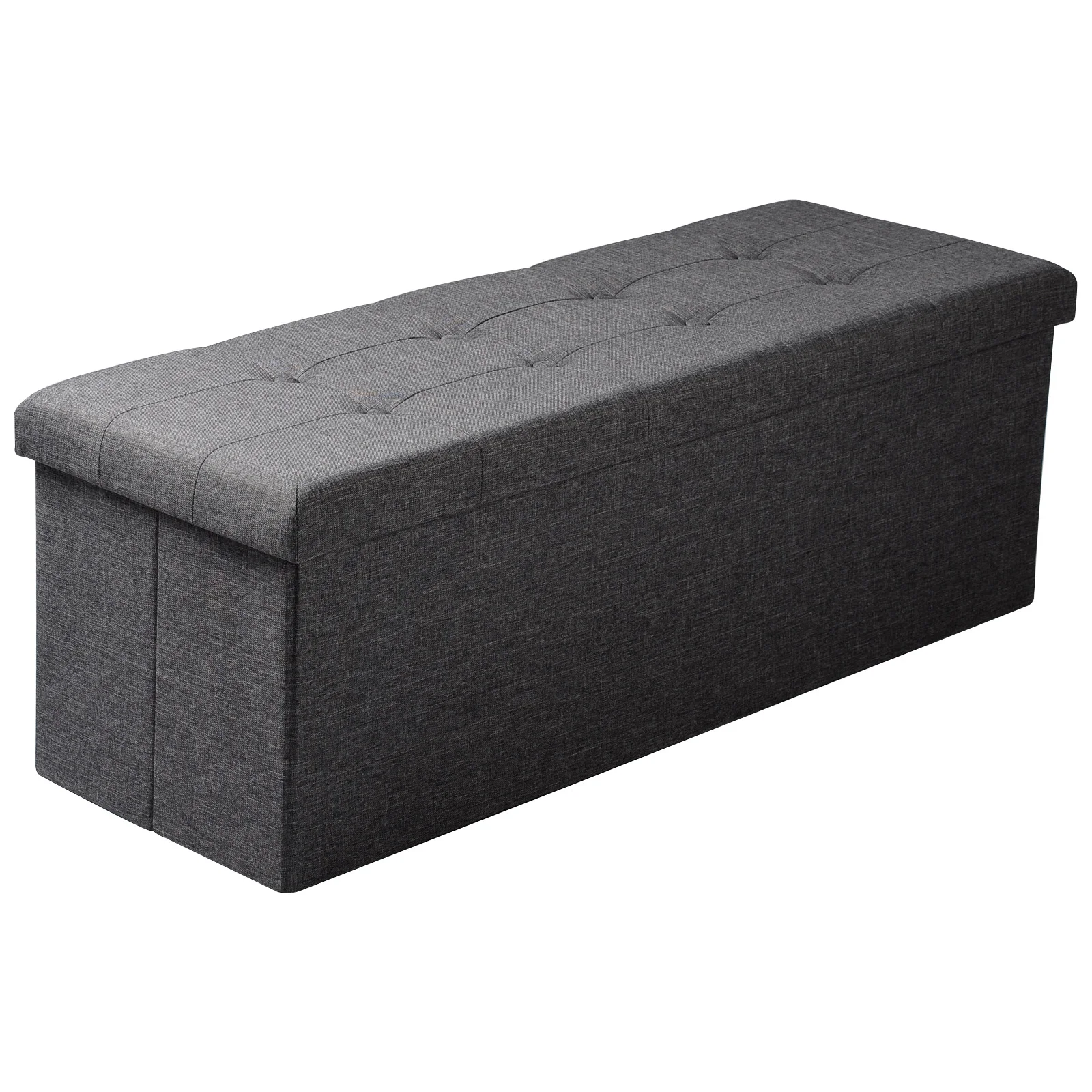 1Pc Opvouwbare Kruk Home Ottoman Seat Bankje Kist Met Opbergruimte Organizer Box Woonkamer Meubilair