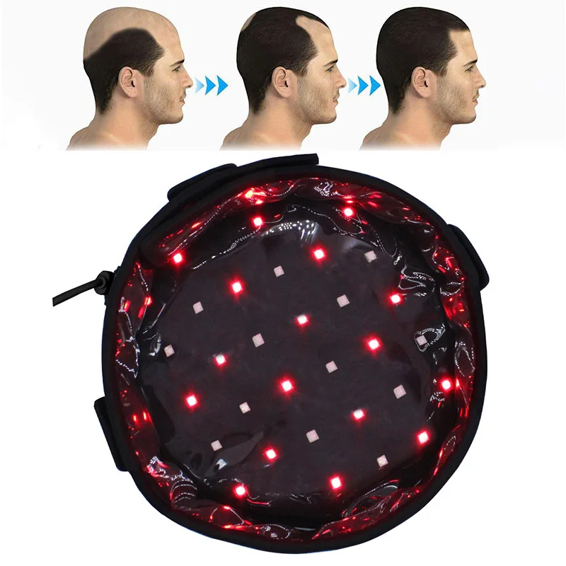 

Hair Regrowth Cap Anti-Hair Loss Treatment 70Pcs Laser Beads Red Light Therapy Promoter Hair Fast Regrow Hair Care Product