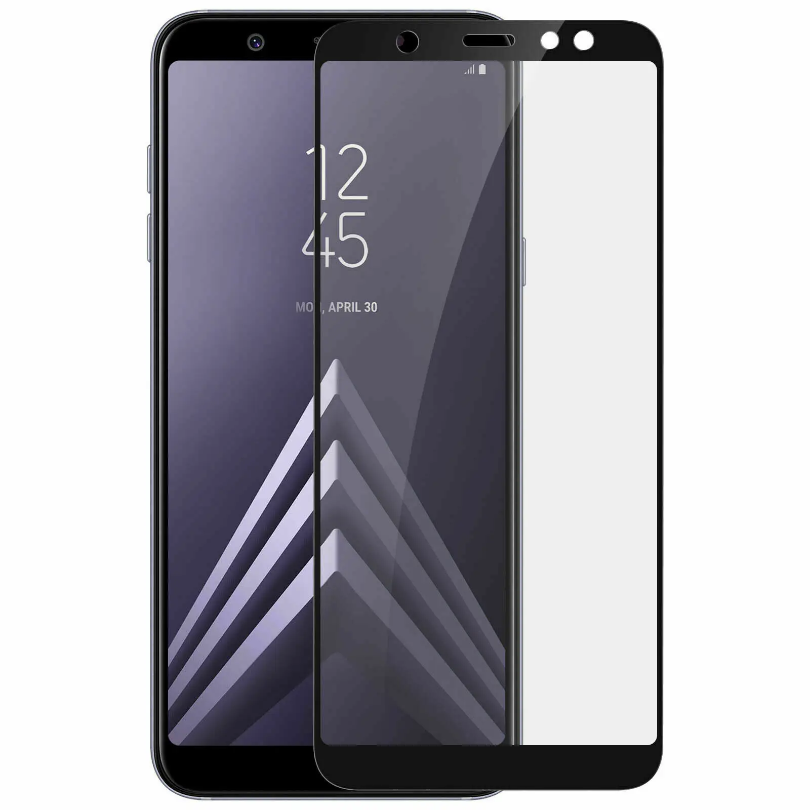 High quality 9H tempered glass screen Protector for Samsung Galaxy A6 Plus sent from Spain