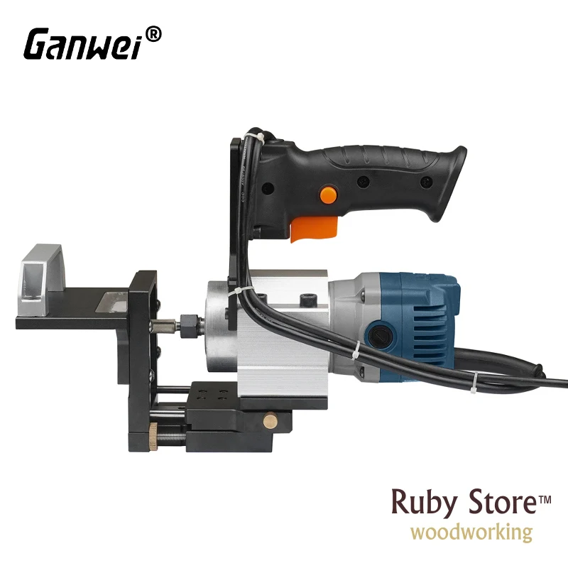 Mortising Jig and Loose Tenon Joinery System + Router Trimmer + 1/4\