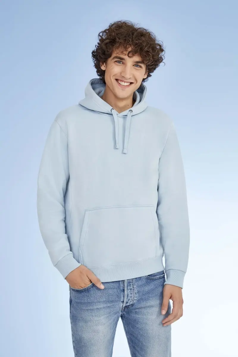 Hoodie-SPENCER KANGAROO MEN-fleece 280 and LSF technology (Low Shrinkage Fabric)