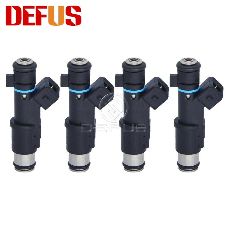 

4x For CITROEN PEUGEOT C8 2.2 406 407 607 807 2.2 16V Fuel Injector 01F004A 348005 1984 E4 9628084680 Injectors Nozzle