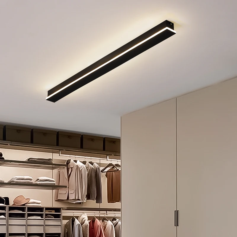 Modern Led Line Wall Lights For Bedside Dining Room Hallway Gallery Kitchen Wardrobe Indoor Lightings Atmosphere New Wall Lamps