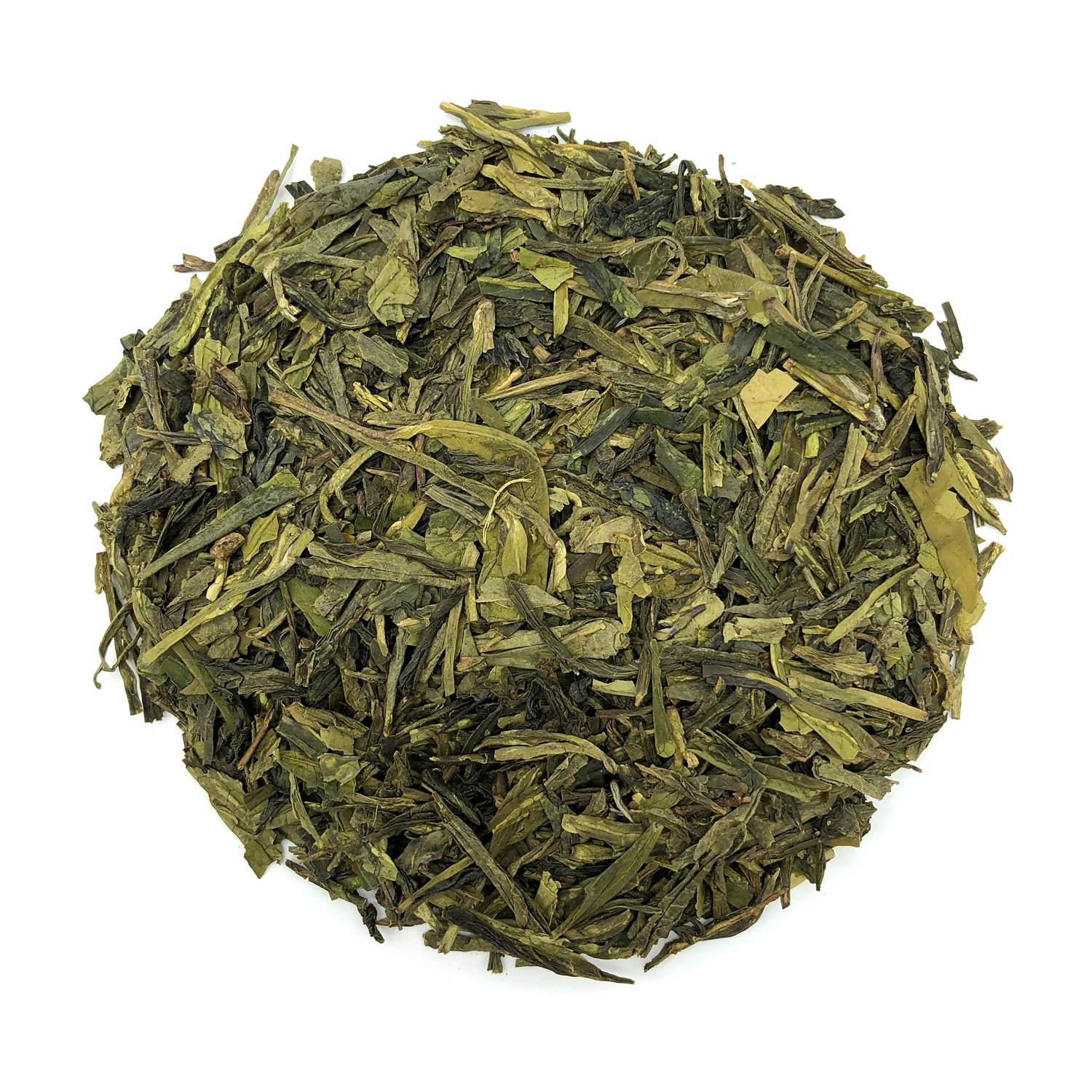 Original Green Lung Ching tea 100 grams | Chinese origin | Loose leaves | herbal and spicy flavor | High quality