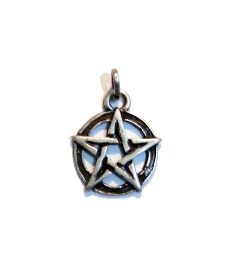 Amulet pentagram aged. (5 star tips circulo)