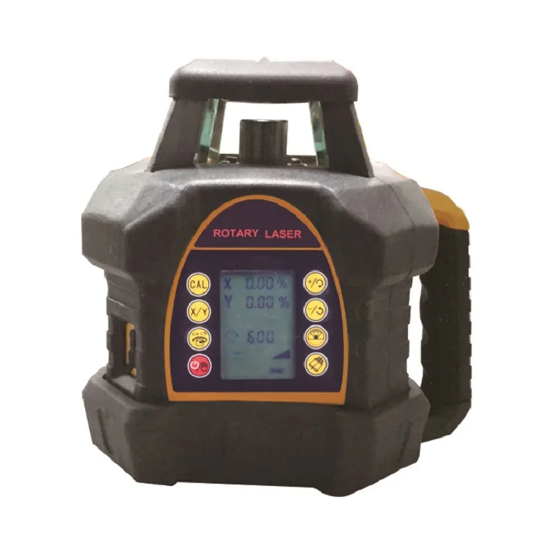 Heipoe 206G Automatic rotating levelling 30mw Green Beam Self-leveling Rotary Laser Level with LCD