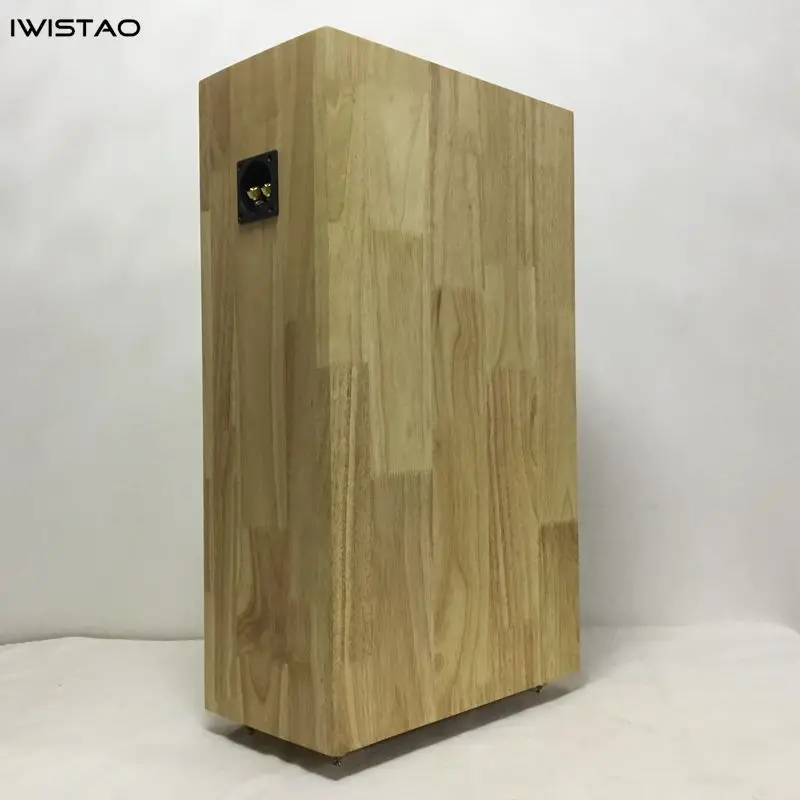 IWISTAO Customized Labyrinth Back Loaded Plus Bass Reflex Hybrid Speaker Enclosure FOSTEX Official Drawing Full Range FE126En