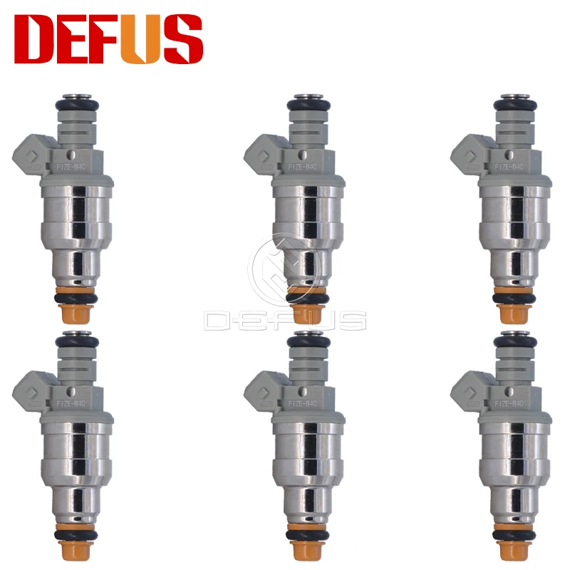 

DEFUS 6x OEM FTZE-B4C Bico Fuel Injectors Nozzle For Petrol Car Auto Parts Valve Injection High Impedence