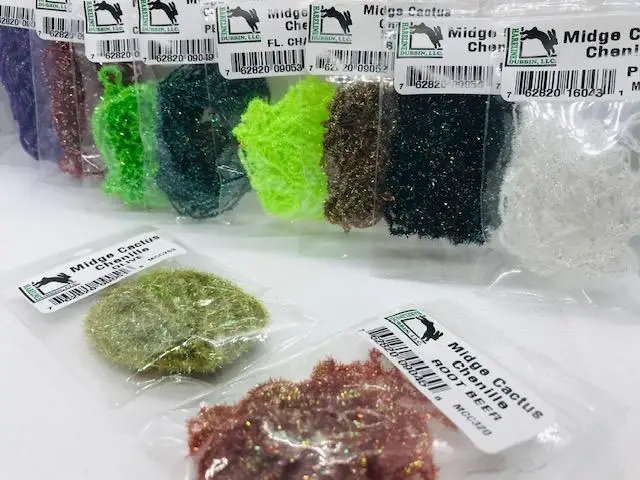 HARELINE Material fly tying MIDGE CACTUS CHENILLE