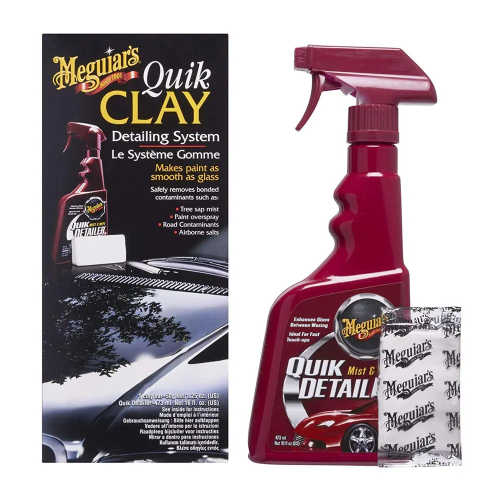 Meguiar's 73435 Kit Quik Clay with cleaner, small