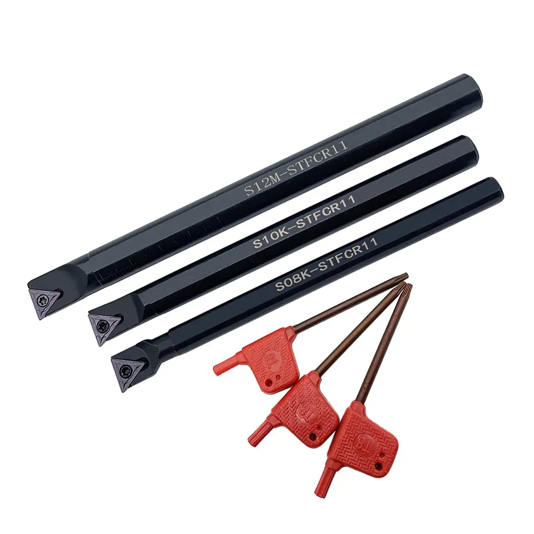 3 шт., держатель инструмента для Расточного Станка с твердосплавными вставками TCMT21.51