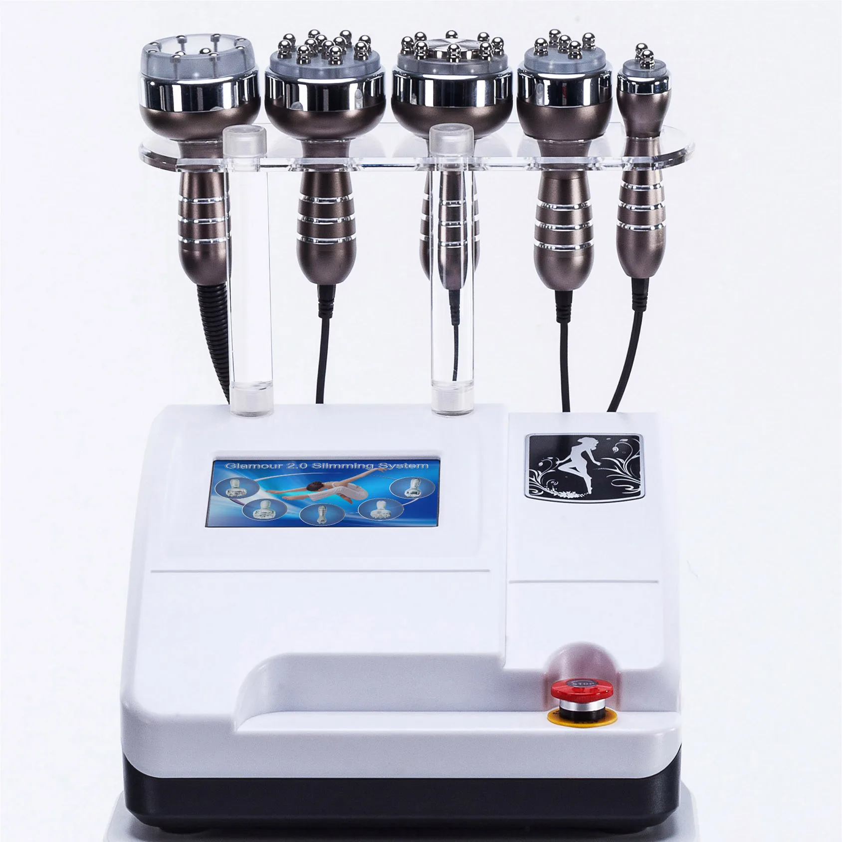 

5 in 1 Vacuum Ultrasonic 40KHz Cavitation Beauty Machine For Body Shaping Weight Loss Fat Removal Body Slimming and Skin Lifting