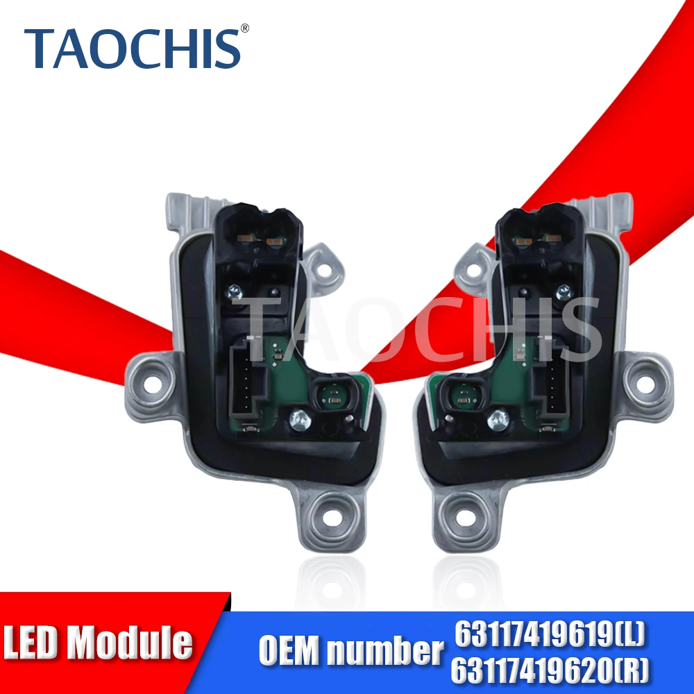 TAOCHIS 1PC Trun Light Control Unit Module Original OEM 63117419619 63117419620 Fit for BMW 3 Series F35  2015-2018 Trun Light