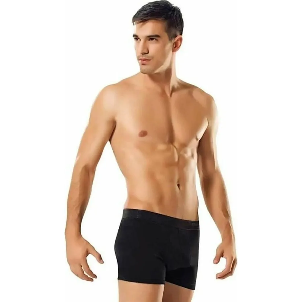 

6 pcs Tutku Men Black White Gray Color Lycra Elastane Boxer 6 Pcs Pkt Men's Underwear Underpants Boxer