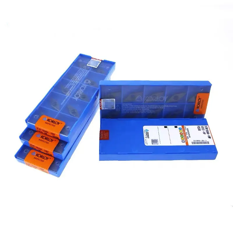 Sanai cnc carboneto inserção vcmt160404 hmp pc5300 torno torneamento lâmina ferramenta de corte máquinas ferramenta de torneamento inserção