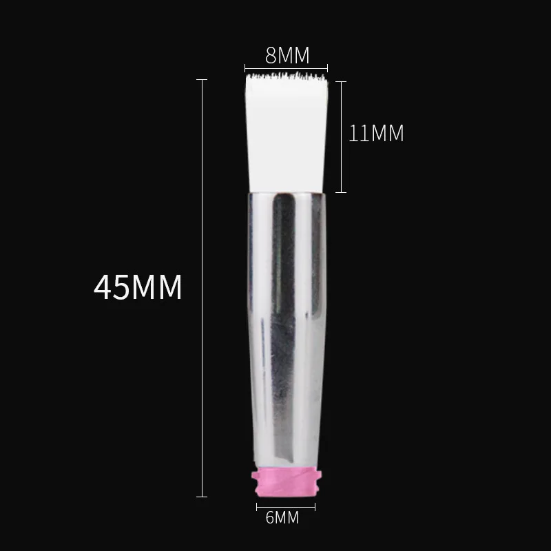 2pcs Dispensing brush needle Dispensing tip glue nozzle Luer/Screw Fittings 8mm - Image 2