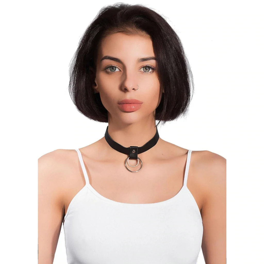 Ring Leder Leine Necklace-APFT253 XL