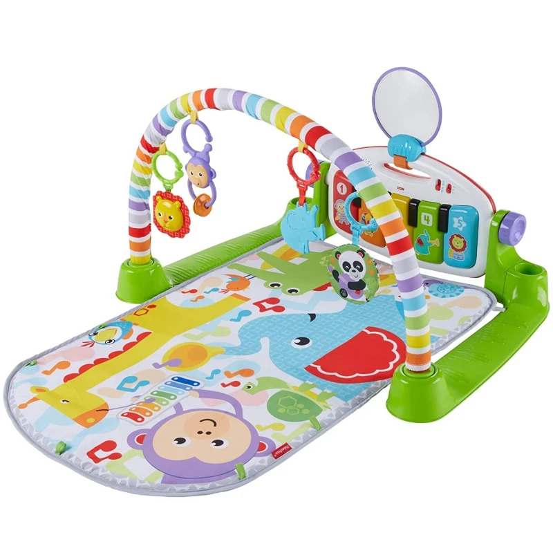 Fisher-Price Gimnasio Piano Pataditas superaprendizaje, manta de juego bebé
