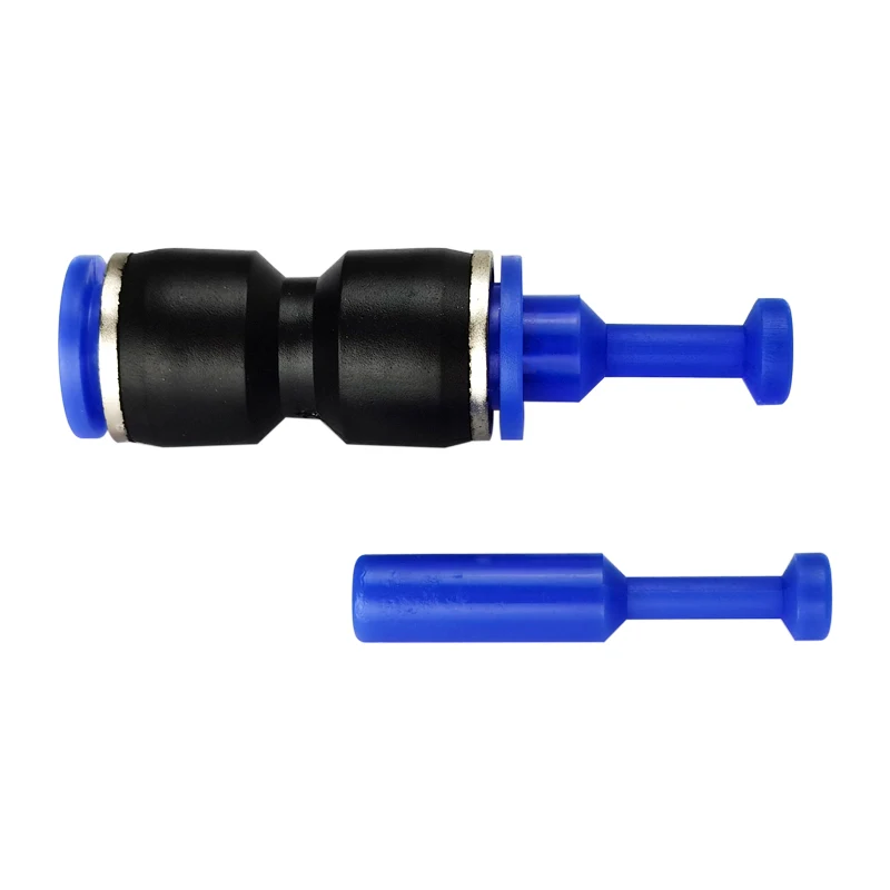 1PCS Pneumatic fitting PP pipe gas connectors direct thrust 4 to 12mm plastic hose quick couplings