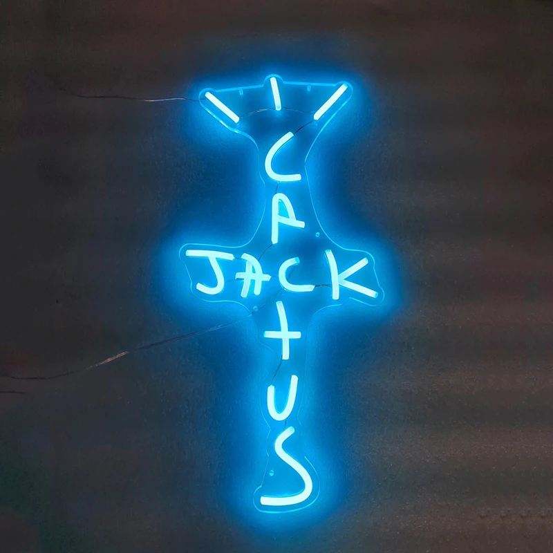Custom Neon Sign Cactus Jack LED Neon Sign Light Home Bedroom Decoration  Art Wall Decor Housewarming Gift Creative Birthday Gift - AliExpress 15