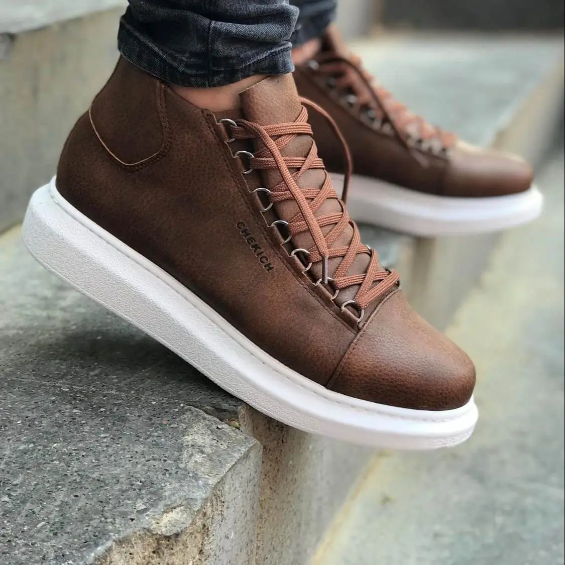 Fashion Shoes For Men\'s Boots 2021 Casual Sport Boots Casual Men\'s Boots Different Color Men\'s Shoes Comfortable Sole Sneakers