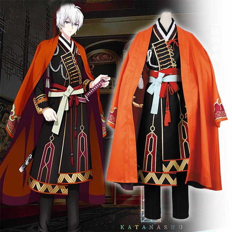 

IDOLiSH7 Osaka Sogo MOMIJI KATANASHU Cosplay Ayakashi Mangekyo Karatogaokuri Costume Custom Made