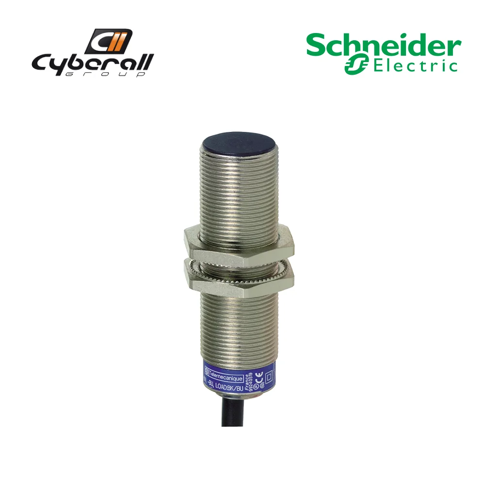 Schneider Electric-Cyberall-inductive Sensor model XS6 M18 displacement size 61 mm