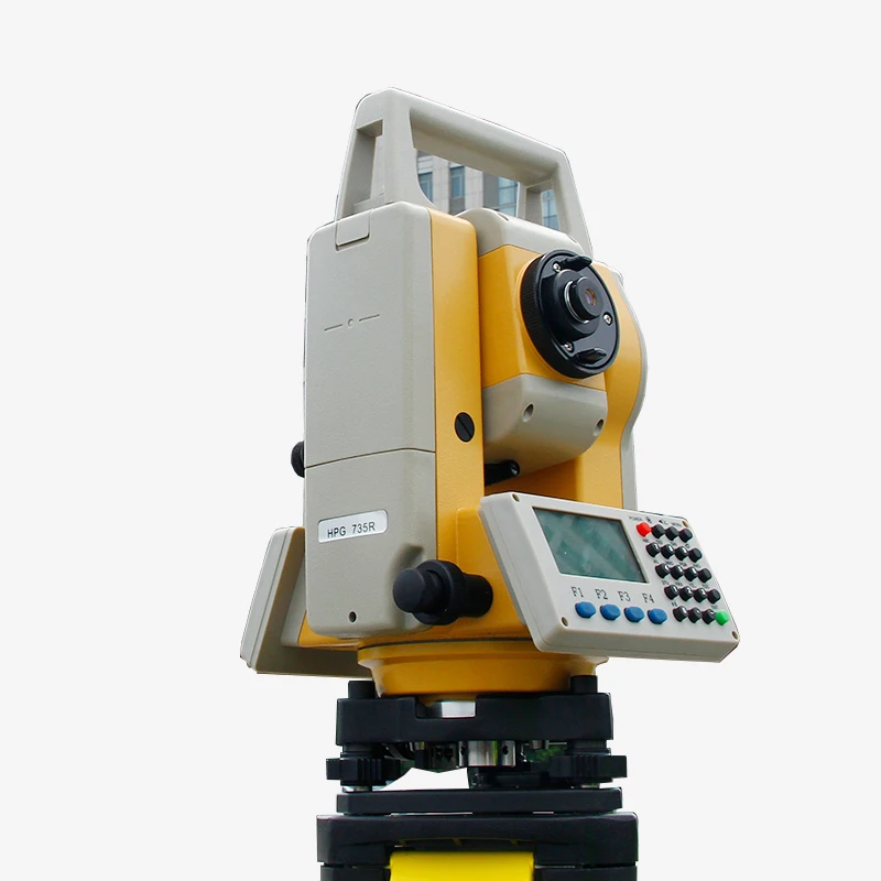 HEIPOE HPG735R 600 м безрефлекторный многоязычный дополнительный двухэкранный инженерный геодезический тахеометр