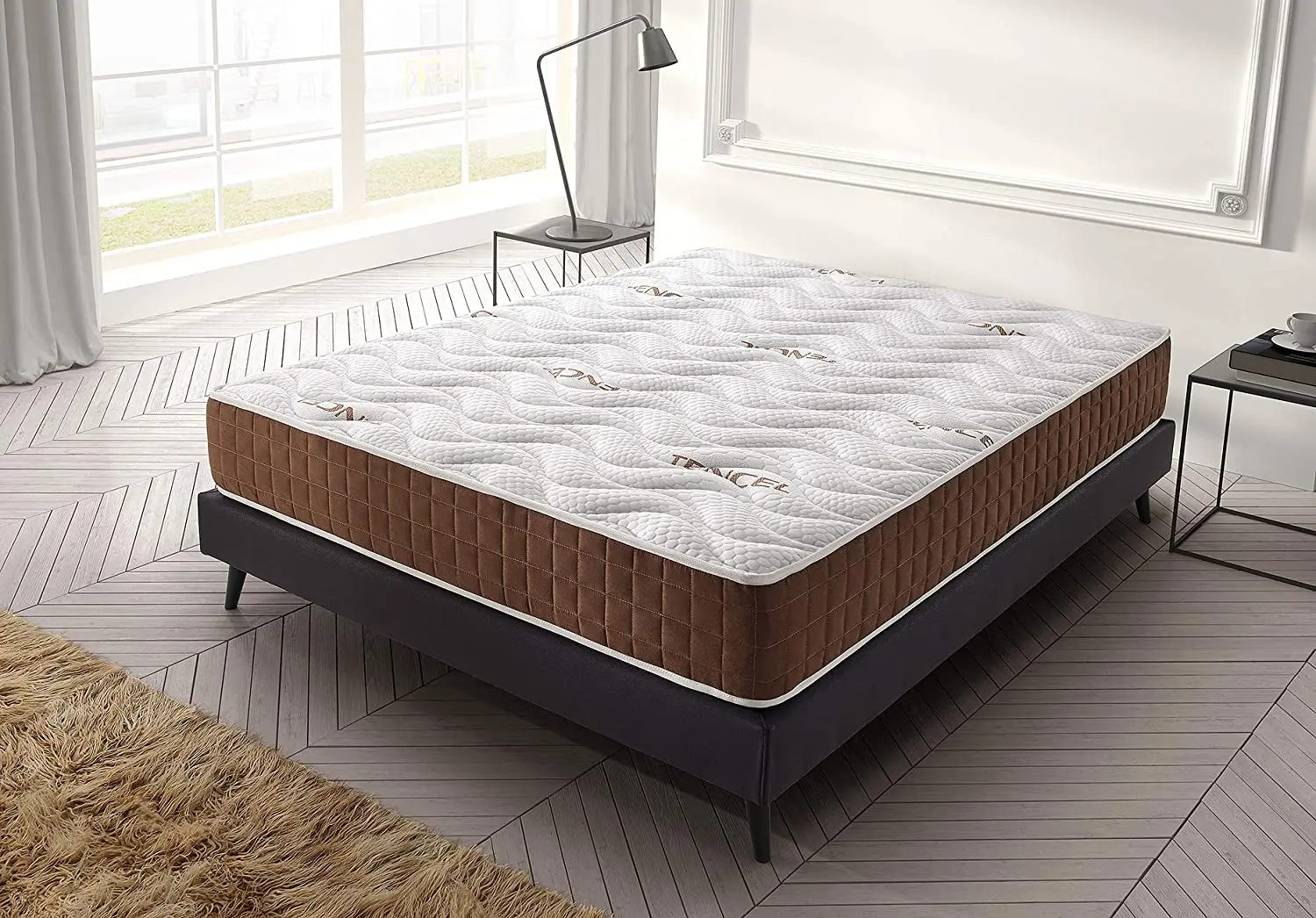 SIMPUR LOW COST, Visco Ergo mattress, all sizes, height 19 cm, Reversible, foam, memory foam, 7 rest areas, independence beds, mattresses, 135x190, 150x190, 90x190