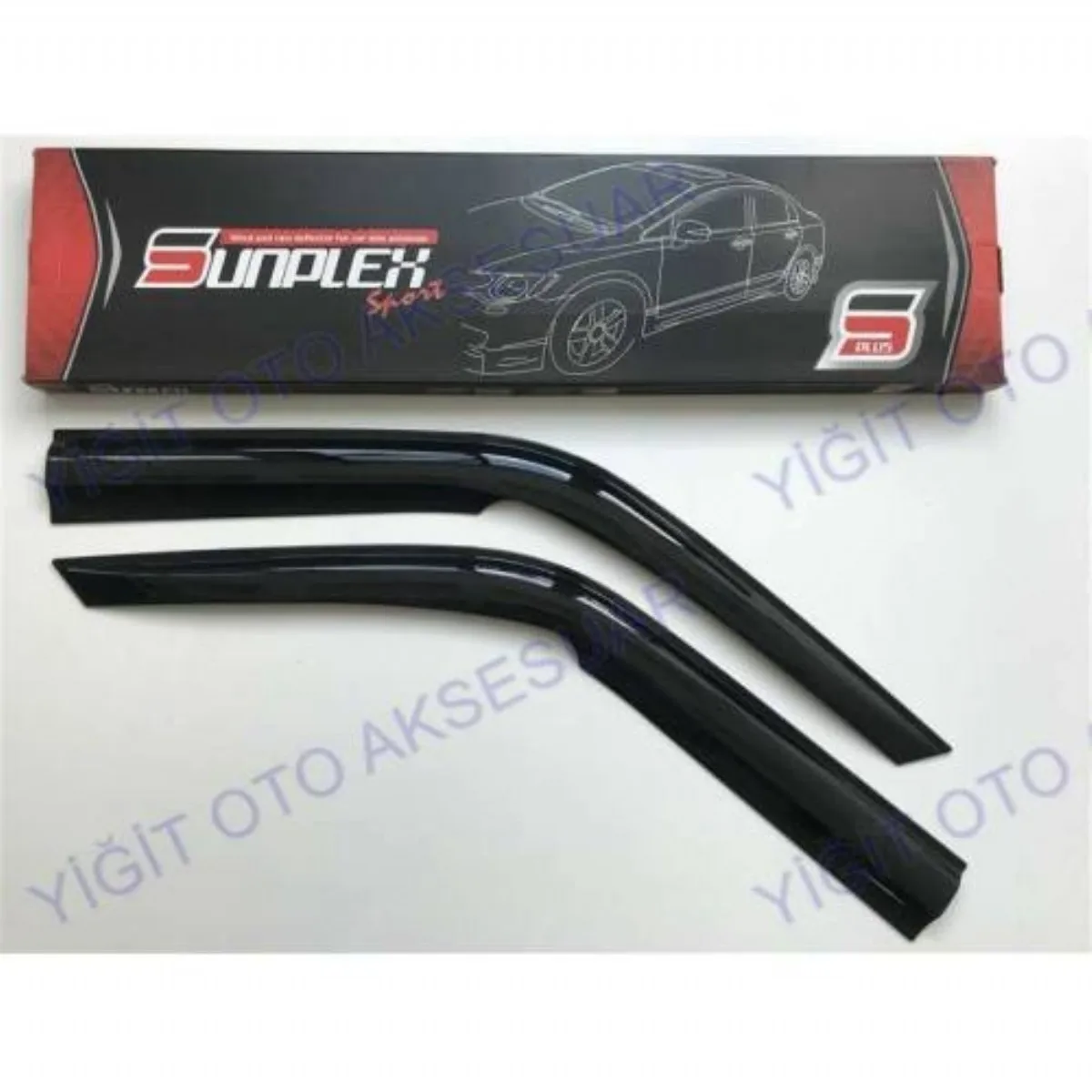 

For FIAT DUCATO Rain Wind Deflector 2 Pcs 2006-2018 Sunshade Curtains Car Windshield Auto Accessory Universal Spilitter Mud