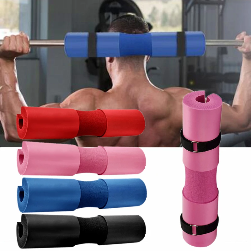 1PC Barbell Pad Pull Up Squat Weight Lifting Foam Neck Shoulder Protector Pad Gripper Fitness Gym Pads