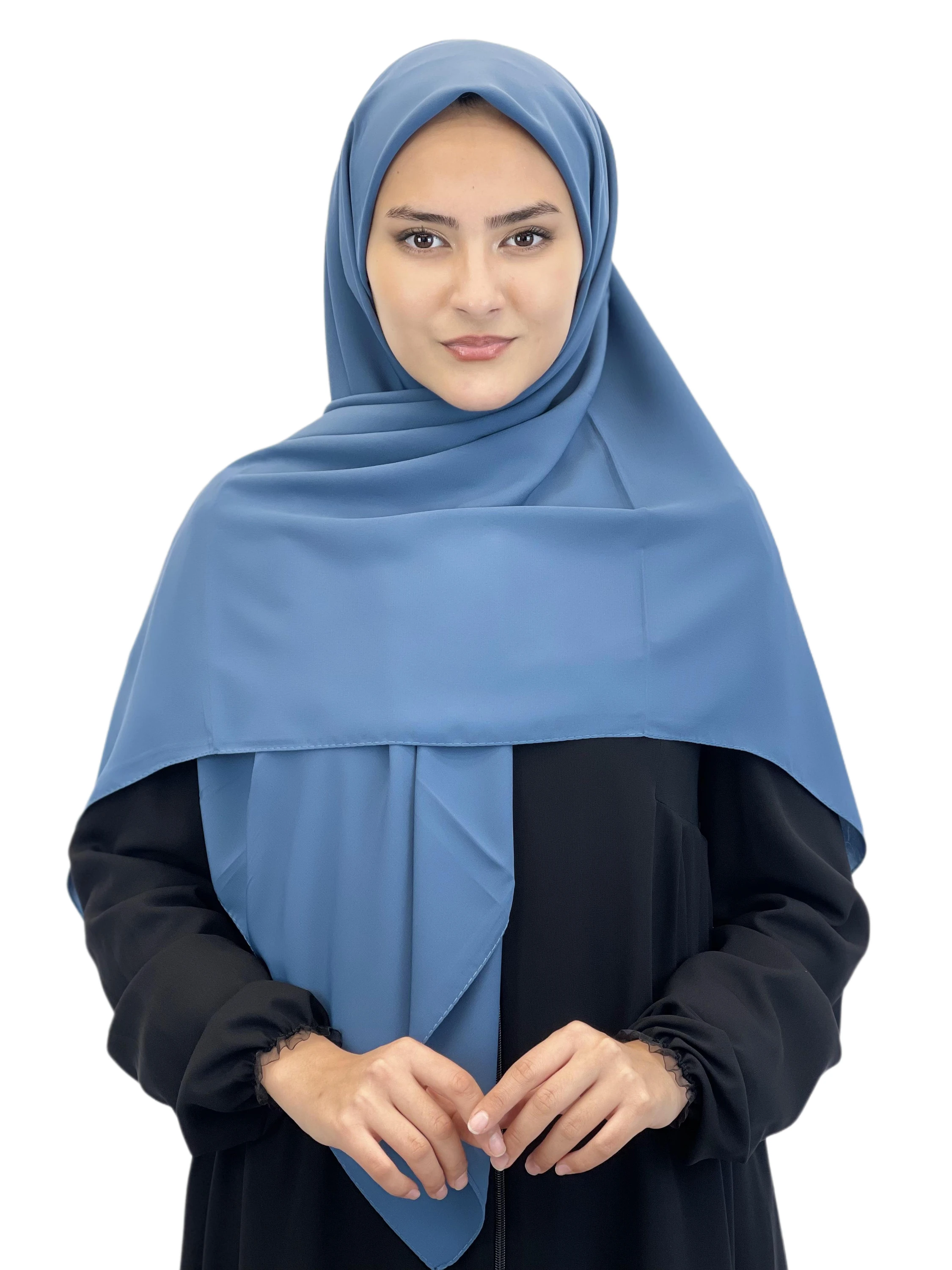 Luxury Medine Silk Hijab, Headscarf for Women, Wrinkle-Free and Soft Scarf, Specially Made for Muslim Women, On Sale