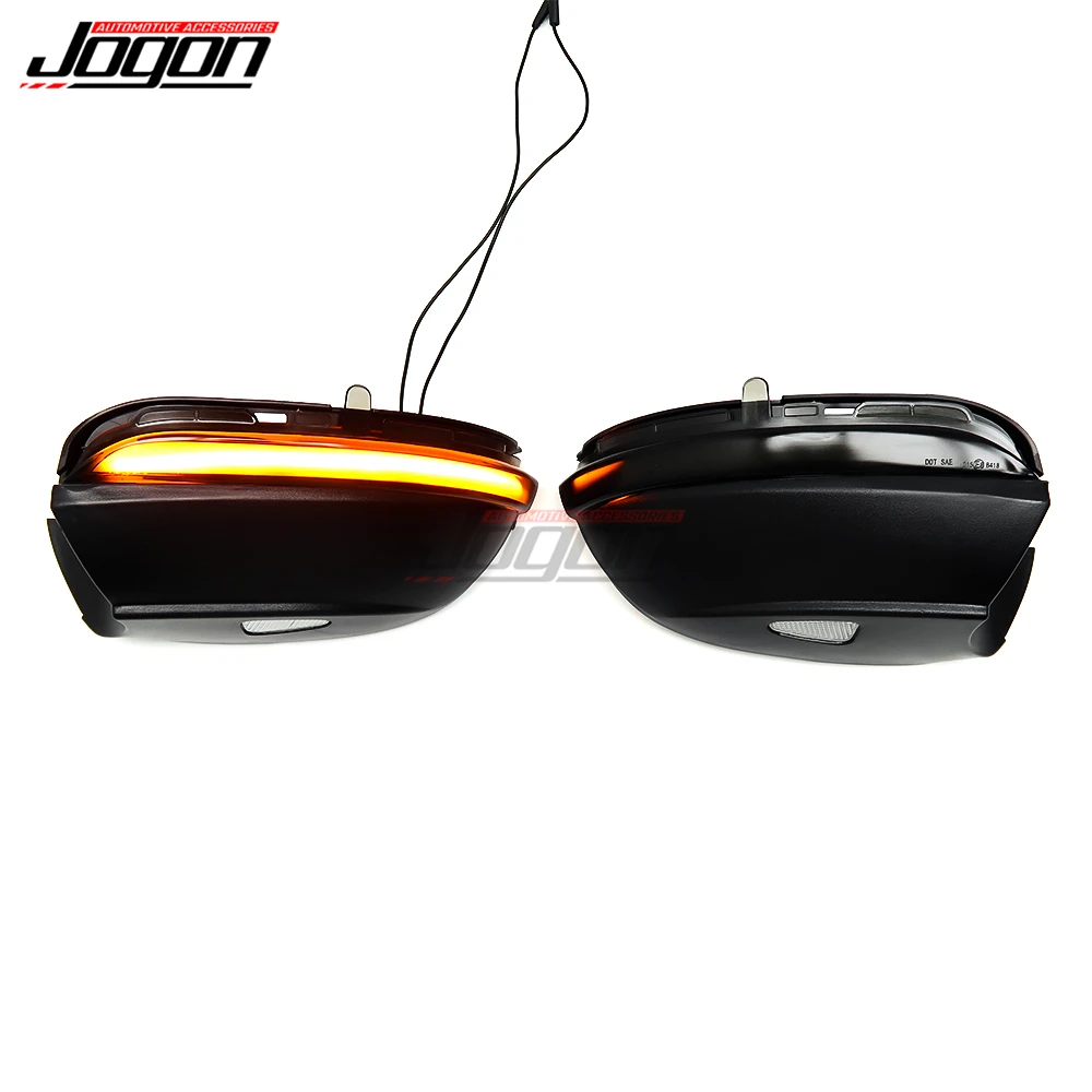 LED Dynamic Turn Signal Light Side Mirror Sequential Indicator For Volkswagen VW Passat B7 CC Scirocco Jetta MK6 EOS Beetle R