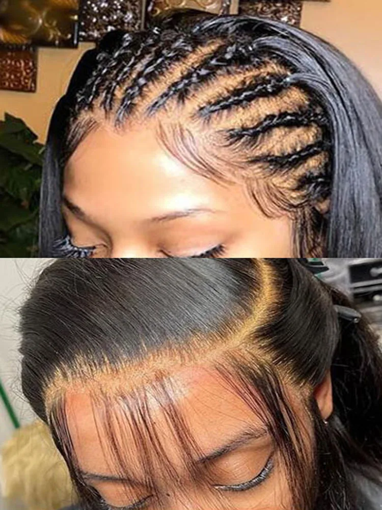 Wowangel 13x6 Full Lace Frontale Pruik HD Kant Frontale Pruiken Body Wave Menselijk Haar Pruiken 250% HD Vetersluiting Pruiken Melt Skins Lijmloze - afbeelding 2