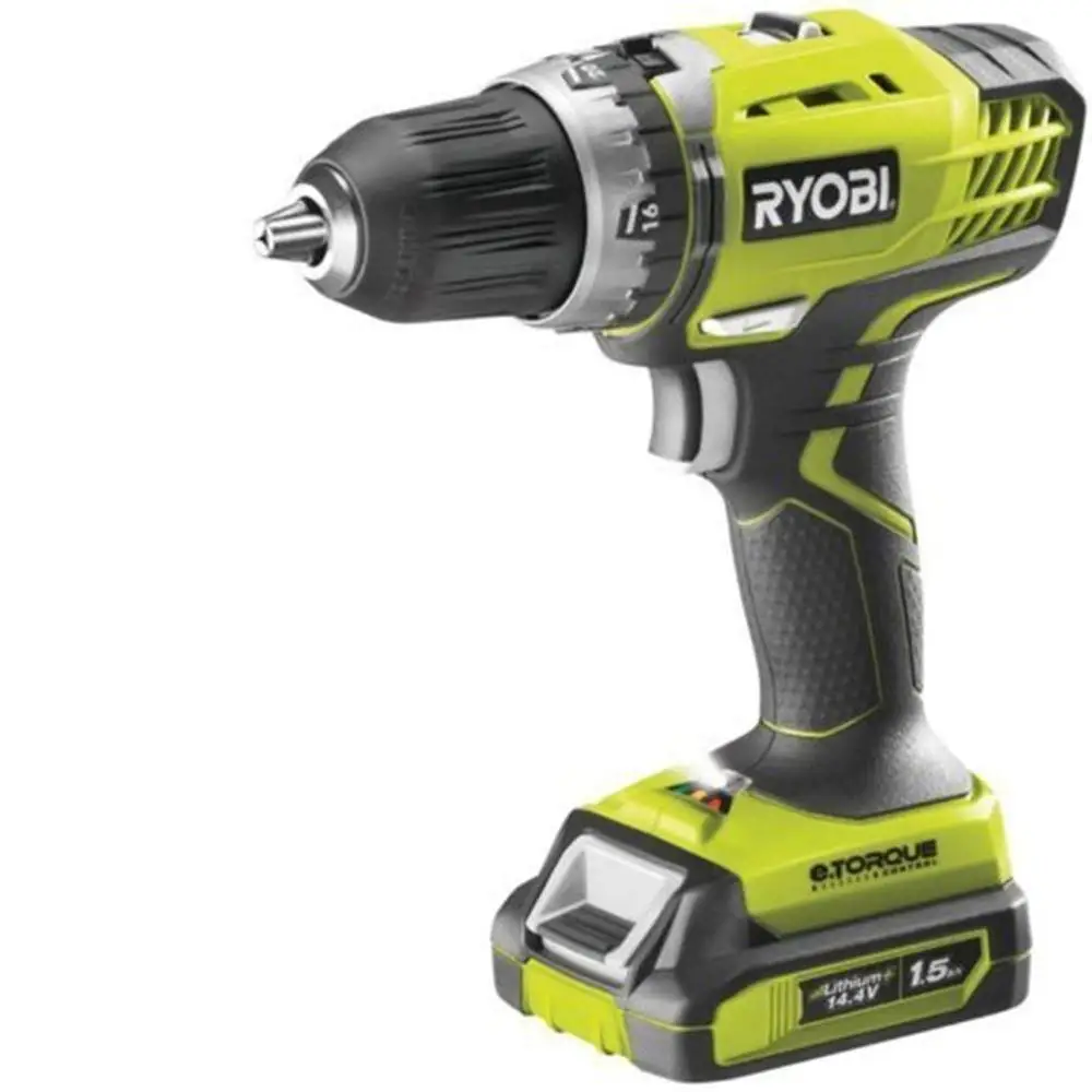 Ryobi R14DDELL15S 14.4Volt / 1.5Ah Li-ion Double Cordless 2 Speed ​​Screwdriver