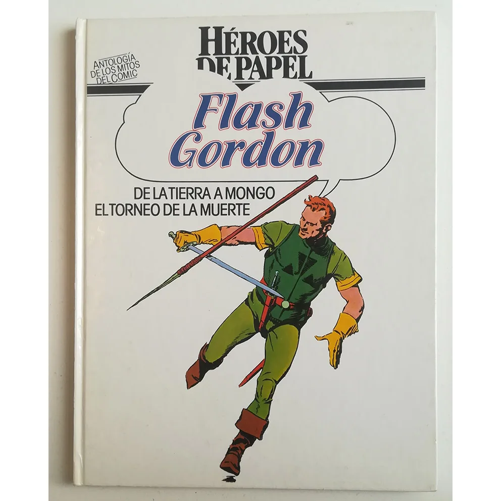 Paper Heroes-FLASH GORDON No. 1, ED. Reader circle, author ALEX RAIMOND, COMIC BOOK in Spanish, Year 1984