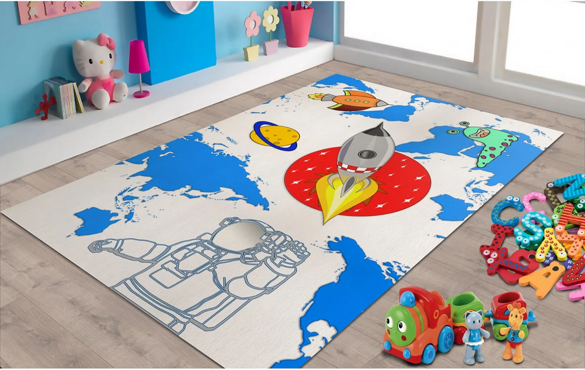 Rug,Carpet,Space Rug,Space Pattern Rug,Kids Room Carpet Rug,Kids Room Rug,Teen Rug,Wall Decals For Boy Room,gezmeden-93