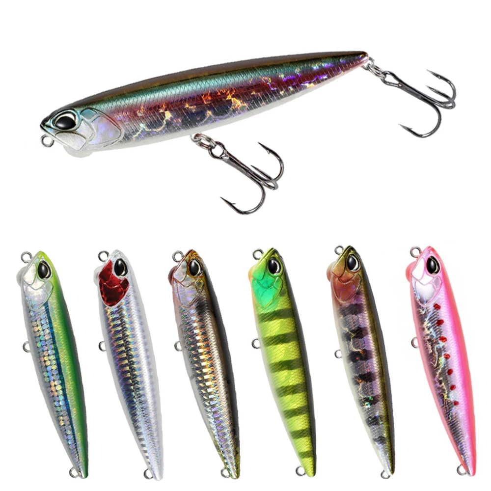 10cm 14.3g Fishing Lure Pencil Wobbler Floating RealisPencil100 Zigzag Shallow Water Jerkbait Swimbait Artificial Bait Bass Bait