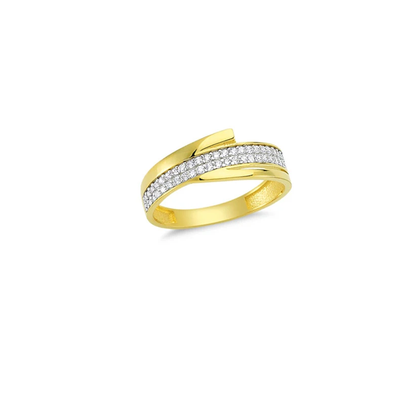 14K Solid Gold Elegant Ring for Women