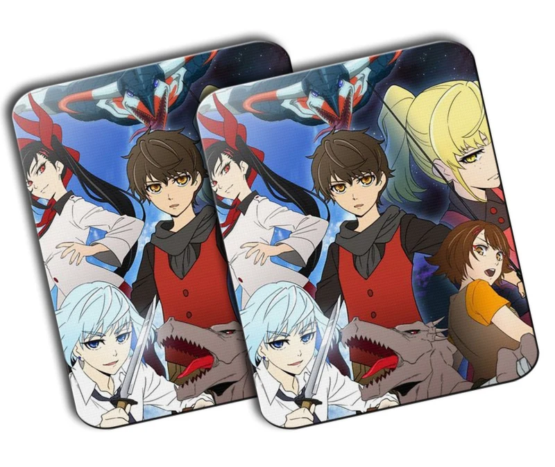 PACCHETTO 2 GRANDE TORRE DI DIO ANIME mousepad mouse