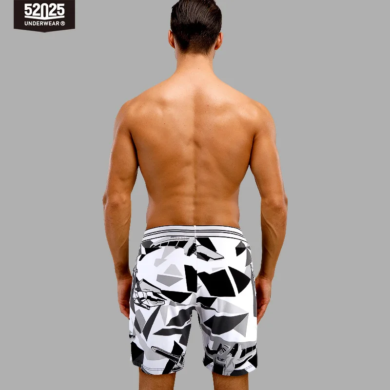 52025 Men Short Pants Camouflage Shorts Home Lounge Pajama Shorts Cotton Modal Short Breathable Comfortable Shorts Sleepwear