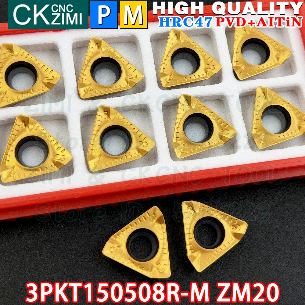 3PKT150508R-M ZM20 3PKT 150508 M Carbide Inserts Fast Feed Heavy Milling Inserts Tools CNC Indexable Cutting metal lathe Tools