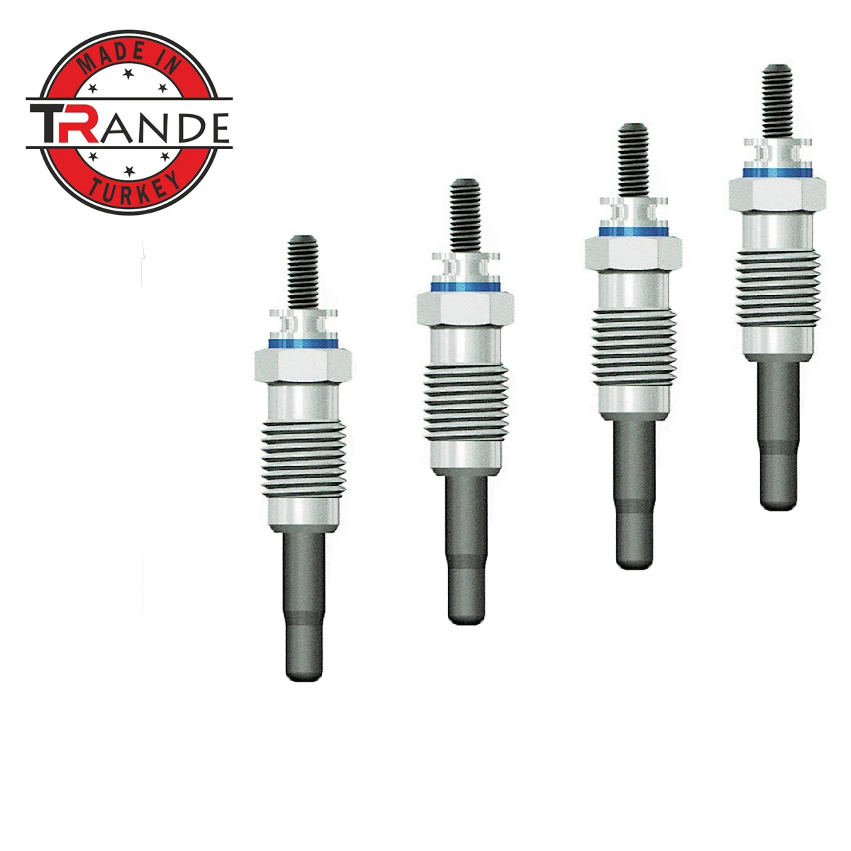 Trande Diesel Engine Heater Glow Plug 4 Pcs 11V For 0100226237 Made In Turkey Trande Store Guarantee