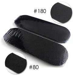 #80 #180 Pedicure di Rimozione Del Callo Del Piede Raspa File In Acciaio Inox 10 Double-Sided di Ricambio Grane Pad Facile Da tacco Scrubber