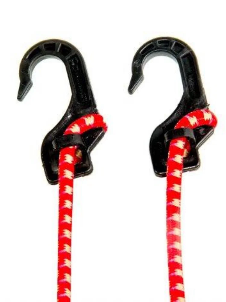Kit C/ 10 Elásticos Grossos 2m com Ganchos de Plástico - Estique, Aranha