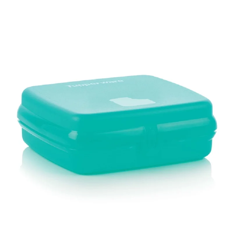 Food Storage and Transport Box, Tupperware Eco Plus Sandwich Box, Spill-Proof, Leak-Proof