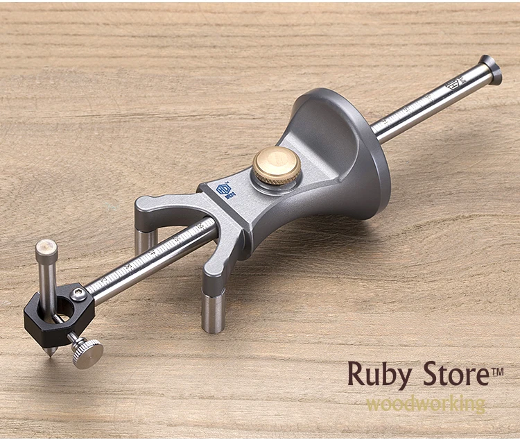 HONGDUI งานไม้ Arc Scriber ปรับความแม่นยํา Linear Parallel Line Drawing เครื่องมือ