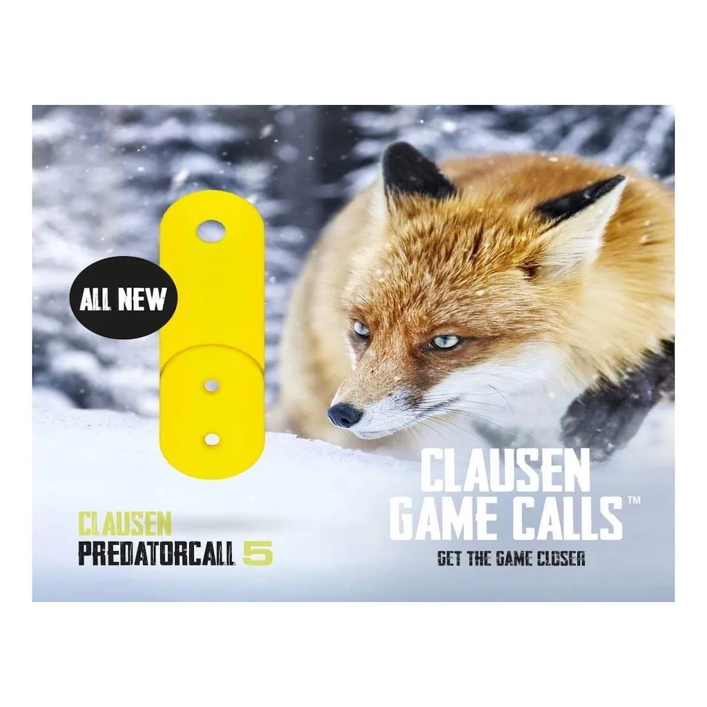 Kristoffer Clausen Fox claim # 5-the best market claim-ideal for fox hunting and other predadores-easy to use