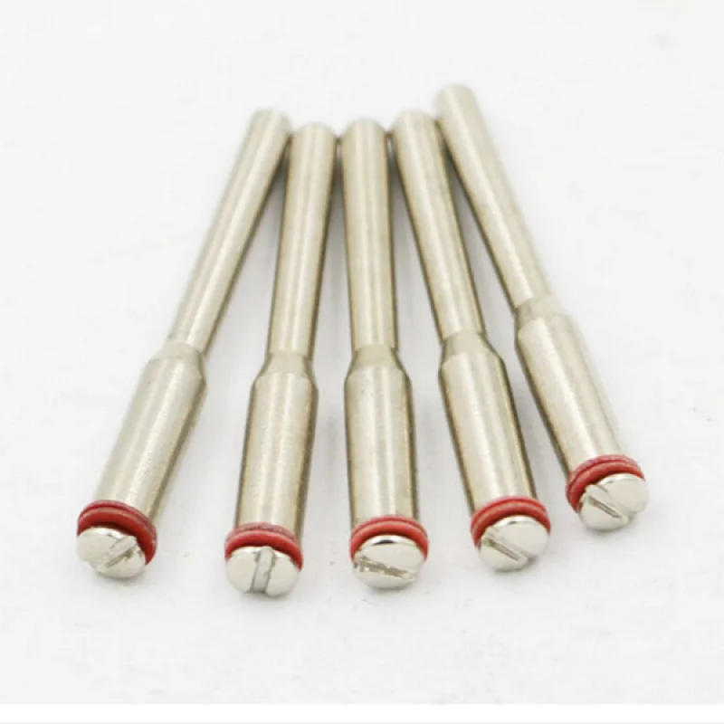 10Pcs Dremel Accessories 3mm Miniature Clamping Connecting Lever Polishing Wheel Mandrel Cutting Wheel Holder for Rotary